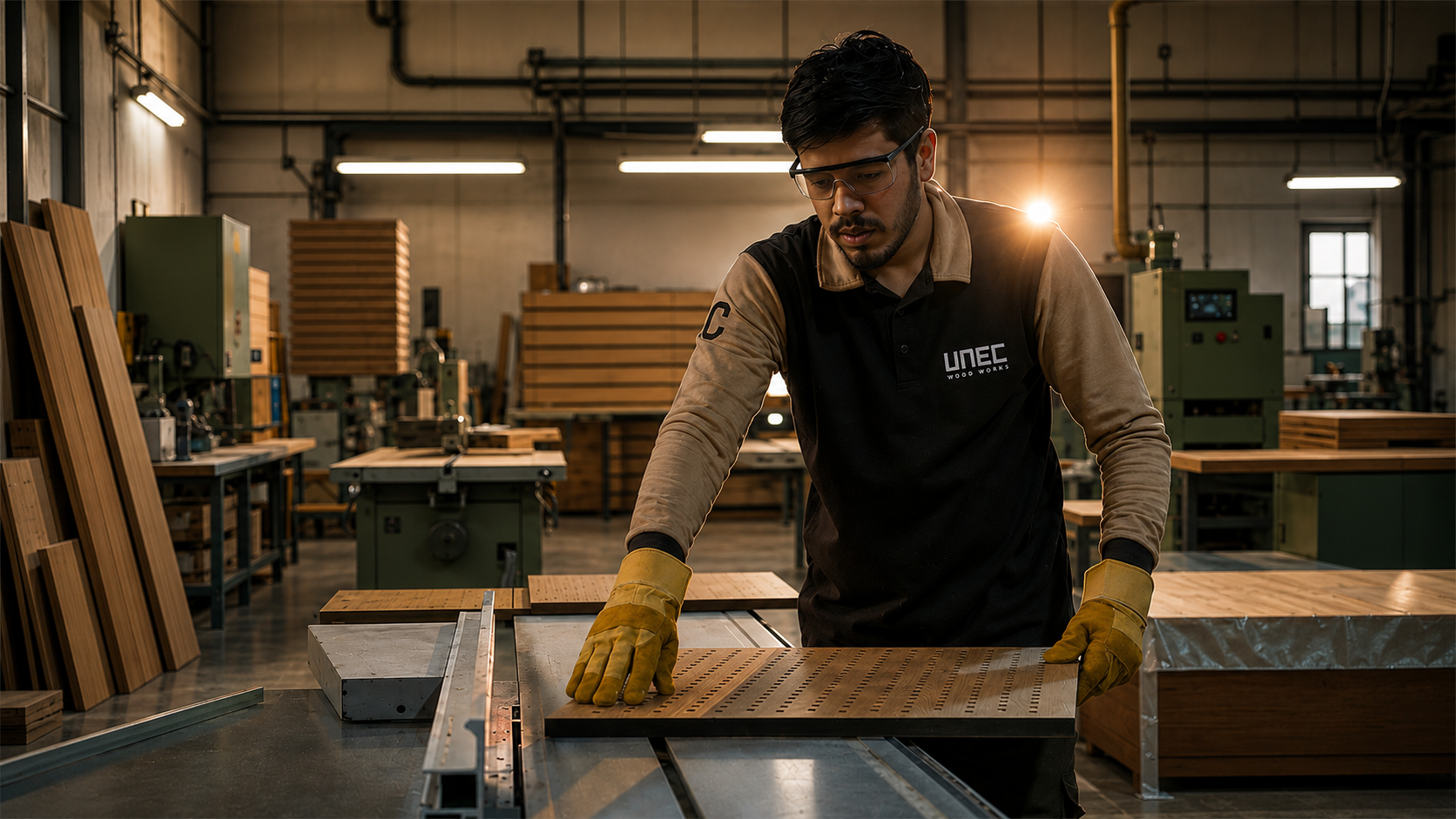 UNEC Wood Works craftsman